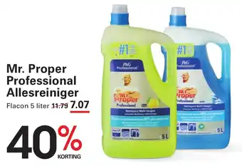 Sligro Mr. Proper Professional Allesreiniger aanbieding