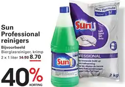 Sligro Sun Professional reinigers aanbieding