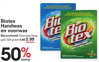Sligro Biotex Handwas en voorwas aanbieding