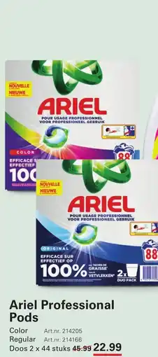 Sligro Ariel Professional Pods aanbieding