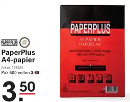 Sligro PaperPlus A4-papier aanbieding