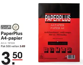 Sligro PaperPlus A4-papier aanbieding