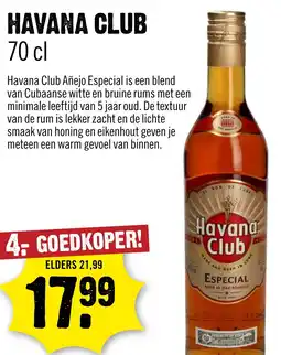 Dirck 3 Havana club aanbieding