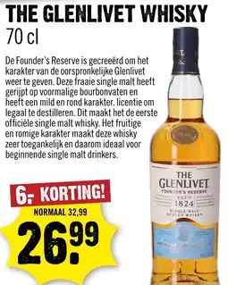 Dirck 3 The glenlivet whisky aanbieding