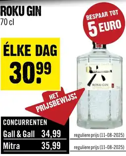 Dirck 3 Roku Gin aanbieding