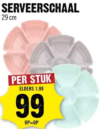 Dirck 3 Serveerschaal aanbieding