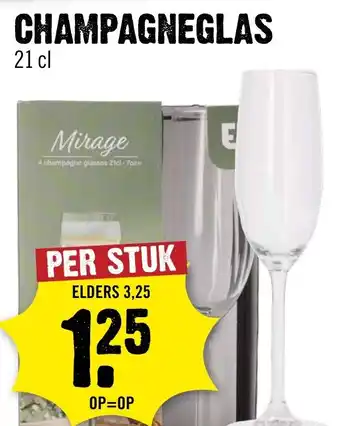 Dirck 3 Champagneglas aanbieding