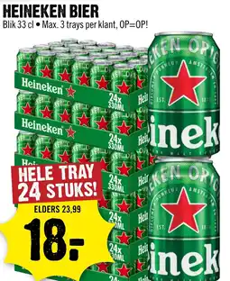 Dirck 3 Heineken bier aanbieding