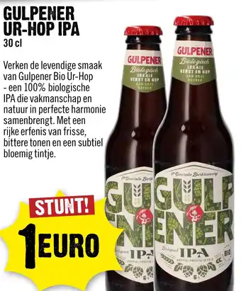 Dirck 3 Gulpener ur-hop IPA aanbieding