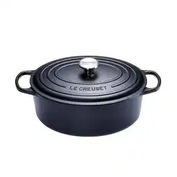 Bol.com Le Creuset - Signature ovale braadpan 63L-31cm zwart aanbieding