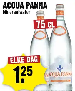 Dirck 3 Acqua panna Mineraalwater aanbieding
