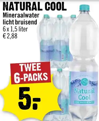 Dirck 3 Natural cool Mineraalwater licht bruisend aanbieding