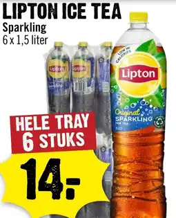 Dirck 3 Lipton ice tea Sparkling aanbieding