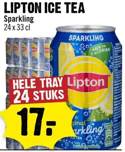 Dirck 3 Lipton ice tea Sparkling aanbieding