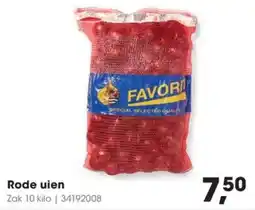 HANOS Rode uien aanbieding