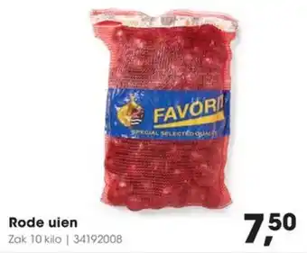 HANOS Rode uien aanbieding