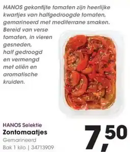 HANOS HANOS Selektie Zontomaatjes aanbieding