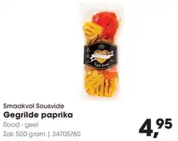 HANOS Smaakvol Sousvide Gegrilde paprika aanbieding