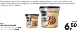 HANOS Bresc Gamba marinade aanbieding