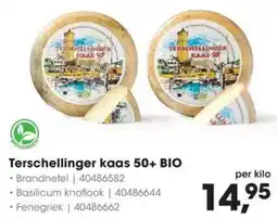 HANOS Terschellinger kaas 50+ BIO aanbieding