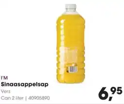 HANOS I'M Sinaasappelsap aanbieding