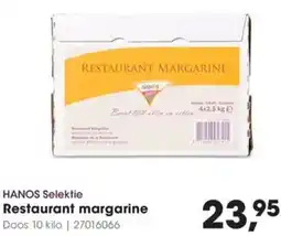 HANOS HANOS Selektie Restaurant margarine aanbieding