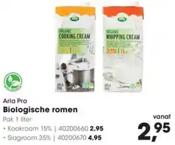 HANOS Arla Pro Biologische romen aanbieding