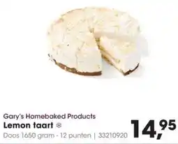 HANOS Gary's Homebaked Products Lemon taart aanbieding