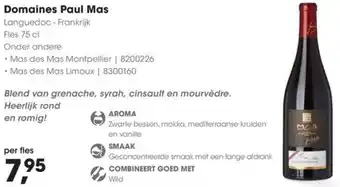 HANOS Domaines Paul Mas aanbieding