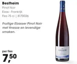 HANOS Bestheim Pinot Noir aanbieding