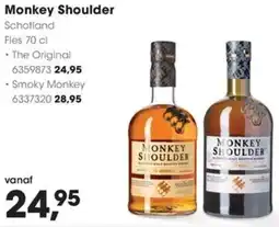 HANOS Monkey Shoulder aanbieding