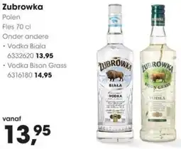 HANOS Zubrowka aanbieding
