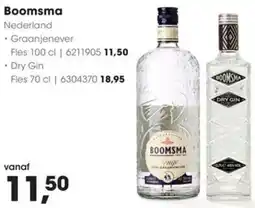 HANOS Boomsma Graanjenever aanbieding