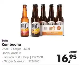 HANOS Batu Kombucha aanbieding