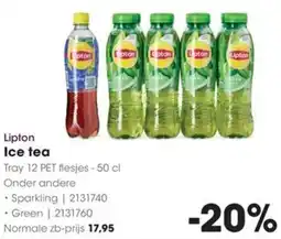 HANOS Lipton Ice tea aanbieding
