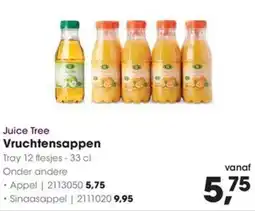 HANOS Juice Tree Vruchtensappen aanbieding