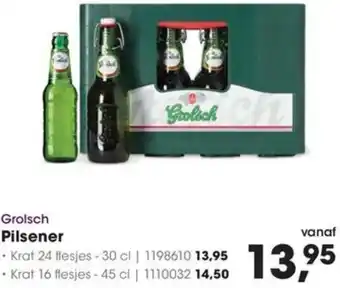 HANOS Grolsch Pilsener aanbieding