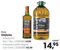 HANOS Pons Olijfolie aanbieding