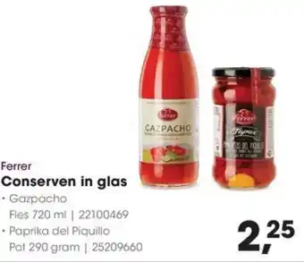 HANOS Ferrer Conserven in glas aanbieding