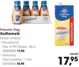 HANOS Friesche Vlag Koffiemelk aanbieding