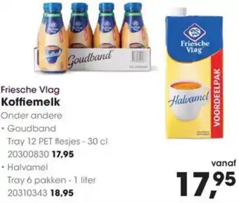 HANOS Friesche Vlag Koffiemelk aanbieding