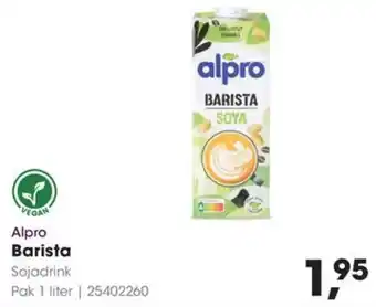 HANOS Alpro Barista aanbieding