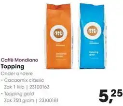HANOS Caffè Mondiano Topping aanbieding