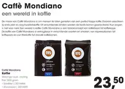 HANOS Caffè Mondiano Koffie aanbieding
