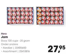 HANOS Hero Jam aanbieding