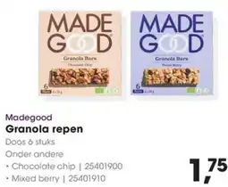 HANOS Madegood Granola repen aanbieding