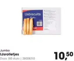 HANOS Jumbo IJsrolletjes aanbieding
