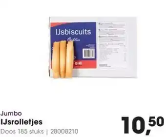 HANOS Jumbo IJsrolletjes aanbieding