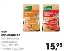 HANOS Knorr Drinkbouillon aanbieding