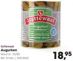 HANOS Uyttewaal Augurken aanbieding